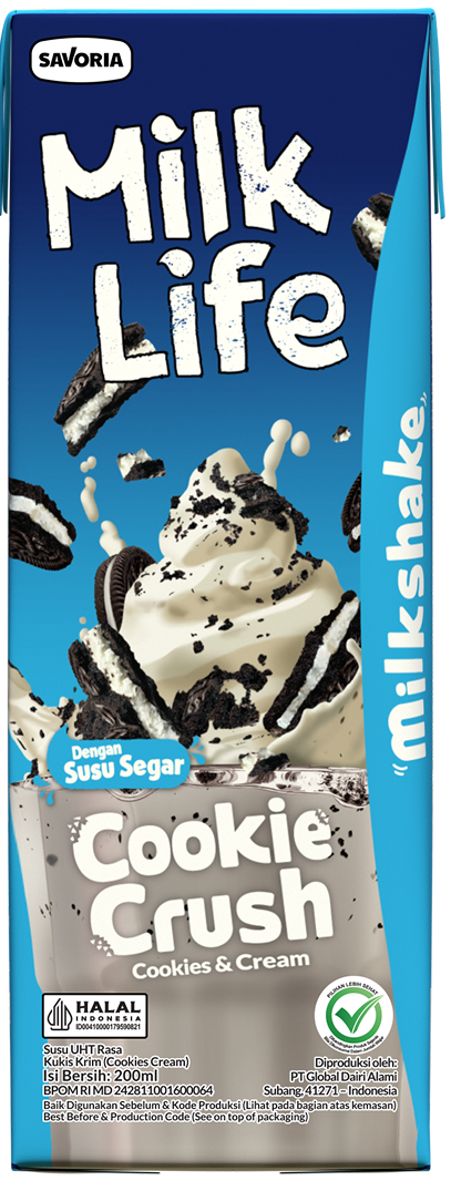 Milkshake Cookies & Cream 200ml